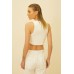 HIT CROPPED AMARRACAO ZELIA OFF WHITE
